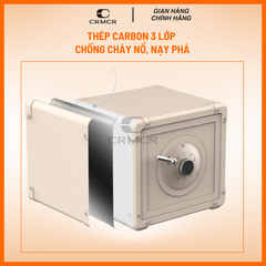 Két Sắt Xiaomi CRMCR Mini Thông Minh 30J Kết Nối APP Điện Thoại