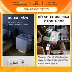 Két Sắt Tủ Đầu Giường Xiaomi CRMCR 50YN Kết Nối APP Điện Thoại Thông Minh