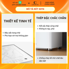 Két Sắt Tủ Đầu Giường Xiaomi CRMCR 50YN Kết Nối APP Điện Thoại Thông Minh