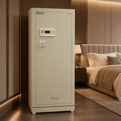 Két Sắt Xiaomi CRMCR 150LE Cỡ Lớn 220kg Báo Động Điện Thoại, Vân Tay Định Danh, Bảo Hành 6 Năm
