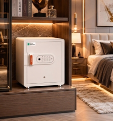 Két sắt thông minh thép đúc đặc Xiaomi CRMCR 45MS - Khóa vân tay điện tử định danh người mở