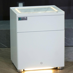 Két Sắt tủ đầu giường kèm sạc điện thoại Xiaomi CRMCR 50YN khóa vân tay điện tử định danh người mở
