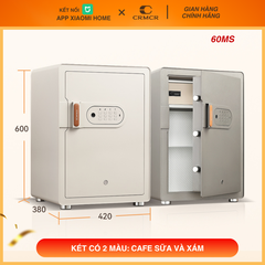 Két Sắt Xiaomi CRMCR Thông Minh 60MS Mở Cửa Tự Động Kết Nối APP Điện Thoại