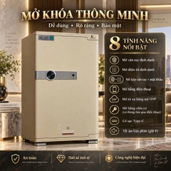 Két Sắt Xiaomi CRMCR 80JB Thép Đặc Nguyên Khối