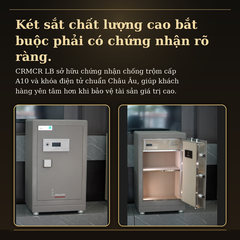 Két Sắt Xiaomi CRMCR 81LB Bảo mật tối tân, màu sơn titanium độc bản
