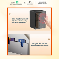 Két Sắt Xiaomi CRMCR Thông Minh 60MS Mở Cửa Tự Động Kết Nối APP Điện Thoại