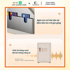 Két Sắt Xiaomi CRMCR Thông Minh 60MS Mở Cửa Tự Động Kết Nối APP Điện Thoại