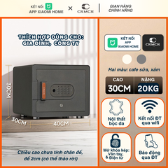 Két Sắt Xiaomi CRMCR Mini Thông Minh 30MS Kết Nối App Điện Thoại