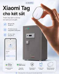 Thiết bị định vị Xiaomi Tag – Bảo vệ két sắt, chìa khóa, ví tiền và tài sản quan trọng