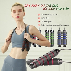 Bộ dây nhảy cá nhân lõi cáp cao cấp tập thể dục tùy chỉnh độ dài
