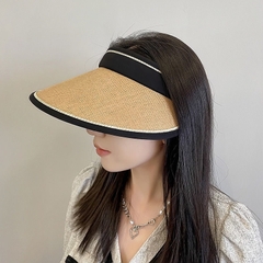 Mũ Cói Rộng Vành Chống Tia UV HEELN KIMA NSKL Chống Nắng