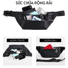 Túi Đeo Chéo Chống Nước Unisex Sportme