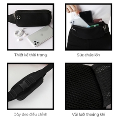 Túi đeo thắt lưng chạy bộ tiện lợi