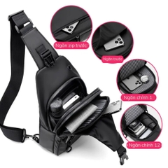 Túi Đeo Chéo Nam Nữ Mini Bag Chống Nước