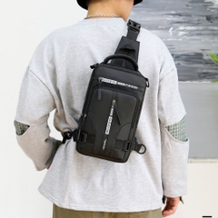 Túi Đeo Chéo Ngực Chống Trộm và Chống Nước với Cổng Sạc USB