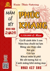 Mâm Lễ Phúc Khang - Mâm Lễ Tết