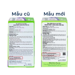 Viên uống Brauer Baby Pure DHA hỗ trợ phát triển não bộ sức khỏe cho mắt