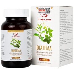 Viên uống Diatema Tuệ Linh hỗ trợ hạ đường huyết giảm mỡ máu