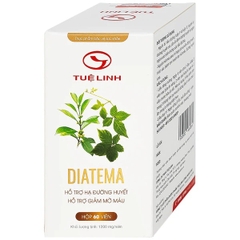 Viên uống Diatema Tuệ Linh hỗ trợ hạ đường huyết giảm mỡ máu