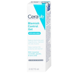 Gel giảm mụn Cerave Blemish Control 15ml giúp giảm mụn và thu nhỏ lỗ chân lông