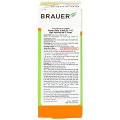Siro Brauer Baby Kids D3+k2 High Potency MK-7 Drops 10ml bổ sung vitamin D3 và vitamin K2