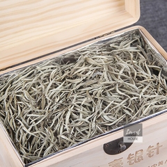 Bạch Hào Ngân Châm Vân Nam 500g Trà Búp Trắng Thượng Hạng Hộp Gỗ Quà Tặng