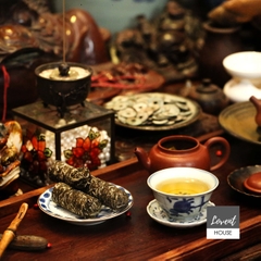 Trà Ống Lam Shan Tuyết 1 Búp 2 lá Cổ Thụ Hà Giang Việt Nam