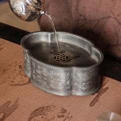 Khay Trà Thiếc Vọng Nhạc Hải Đường