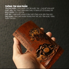 Cung Nhãn Trà Xưa Trăm Năm Điều Khắc Thủ Công