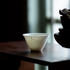 Bộ Chén Trà Sứ Đức Hóa Ba Món Tuế Hàn Tam Hữu Cao Cấp