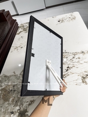 Khung bằng khen gỗ MDF màu đen