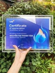 Khung kính tràn viền khổ A4
