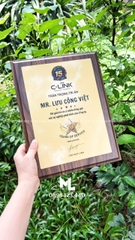 Bảng Vinh Danh Chất Liệu Gỗ, Hộp Đựng Màu Đỏ, Sang Trọng - Đẳng Cấp ML06