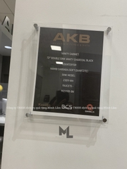 Khung bằng khen mica A4 treo tường