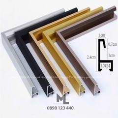 Khung vinh danh chất liệu kim loại nhiều màu sắc