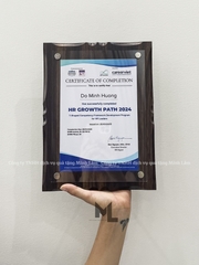 Khung gỗ cao cấp vân óc chó - khổ A4