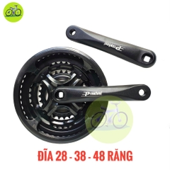 Đùi Dĩa Nhôm Xe Đạp 3 tầng MTB Prowheel 42T/48T