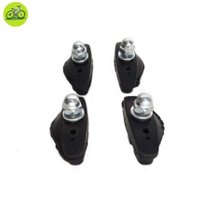 Gôm bố thắng xe đạp, má phanh xe điện cao cấp COMBO 2 BỘ