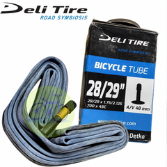 Ruột Xe Đạp Deli Tire 700c Van Nhỏ FV/Van Lớn AV- Kích Thước 29 inch