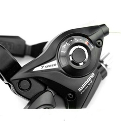 Tay đề xe đạp bấm xả shimano 3x7