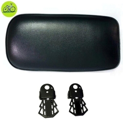 Bộ gác chân và nệm yên sau xe đạp Gắn Xe Đạp