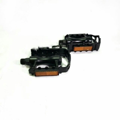 Pedan bàn đạp xe đạp hợp kim nhôm đen cao cấp