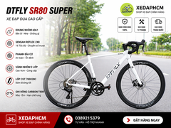 XE ĐẠP ĐUA DTFLY SR80 SUPER – CẤU HÌNH NGON TRONG TẦM GIÁ