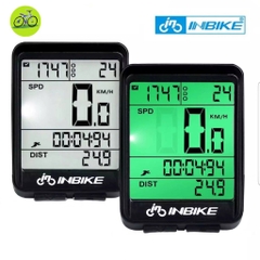 Đồng hồ đo tốc độ xe đạp không dây inbike