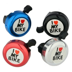 Chuông xe đạp kéo I love BIKE đa năng gắn ghi đông