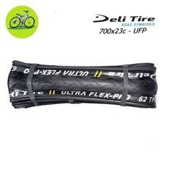 Vỏ (lốp) xe đạp gấp hộp Deli Tire ULTRA FLEX-PRO 700x23C