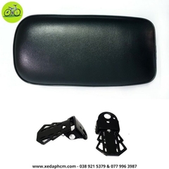 Bộ gác chân và nệm yên sau xe đạp Gắn Xe Đạp