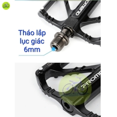 Bàn đạp xe đạp bạc đạn Promend Bi đan xe MTB CROSS Bản nhôm
