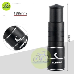Bộ nâng cao ghi đông xe đạp Nối cổ xe đạp Toopre Tăng Cổ tay lái lên 124mm/138mm