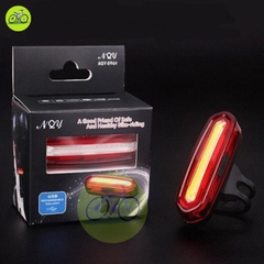 ĐÈN ĐUÔI XE ĐẠP 3 MÀU AQY-096 CHÍNH HÃNG CHỐNG NƯỚC SẠC USB